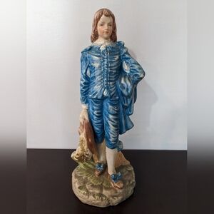 Vintage Blue Boy Figure